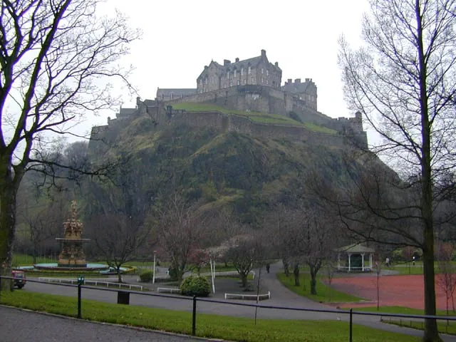 Castle hill in december